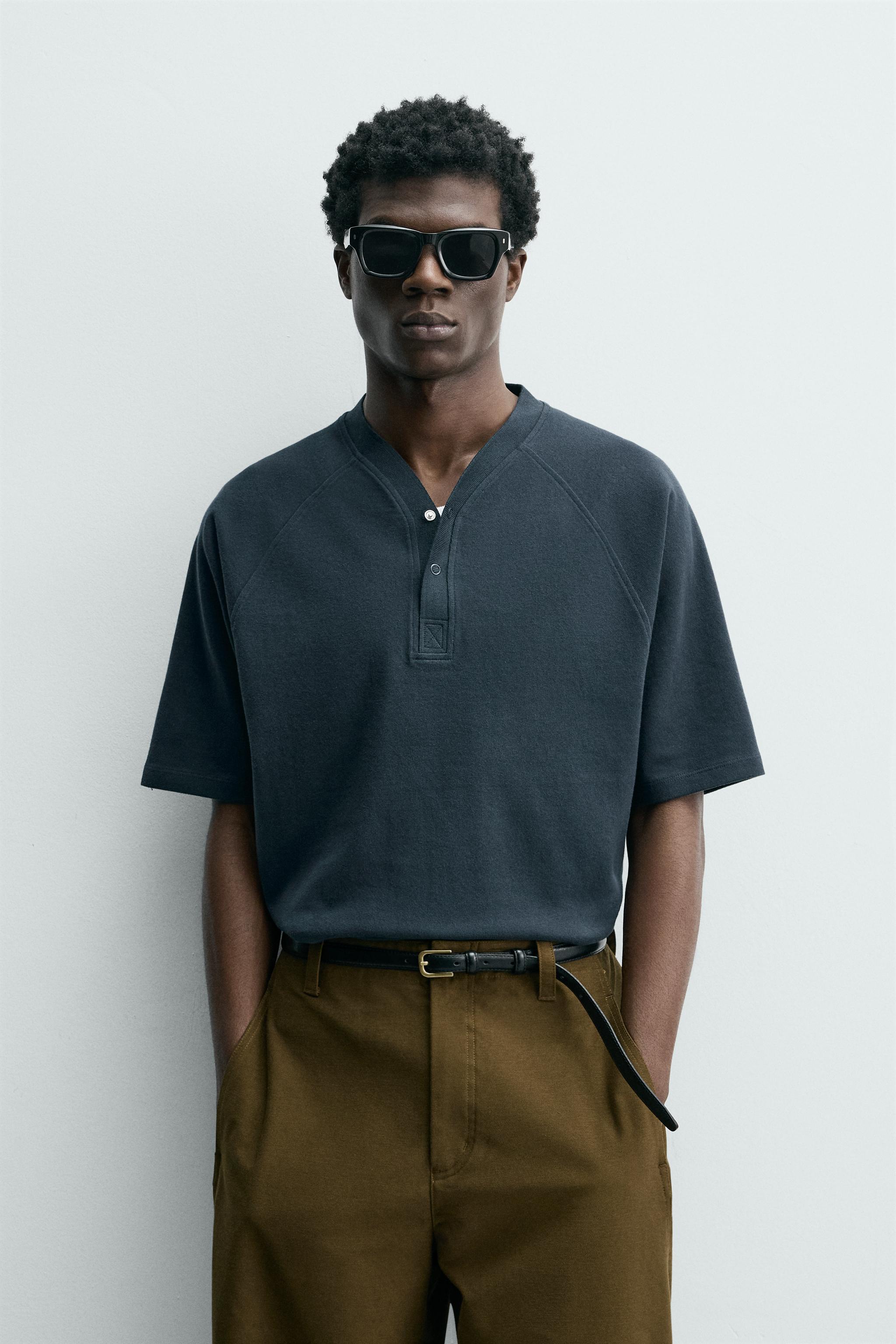 BASEBALL POLO COLLAR T-SHIRT